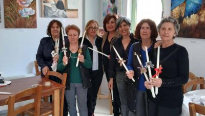 Εργαστήρι Κατασκευής πασχαλινής λαμπάδας –  Επιτυχημένη η πασχαλινή δράση στο Καστέλλι