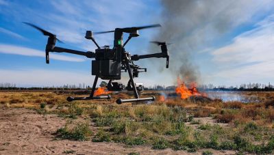 Αντιπυρική περίοδος: Επεκτείνεται φέτος και στην Κρήτη το σύστημα επιτήρησης περιοχών υψηλού κινδύνου με drones