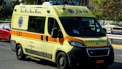 Κρήτη: Στο νοσοκομείο οδηγός μετά από τροχαίο (φωτο)