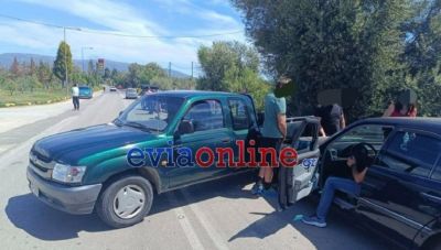 Εύβοια: Καραμπόλα τριών οχημάτων ανάμεσα σε Αμάρυνθο και Ερέτρια