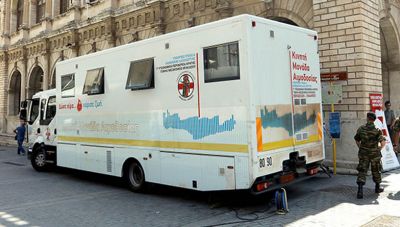 Εθελοντική αιμοδοσία στο αίθριο της Λότζια το Σάββατο