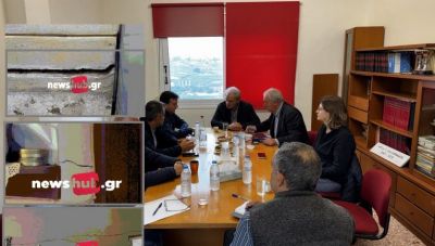 Βούτες Ηρακλείου: Οι πρώτες εκτιμήσεις για τις ρηγματώσεις - Τι αναφέρουν Καλοκαιρινός και Λέκκας στο newshub.gr (Φωτο)
