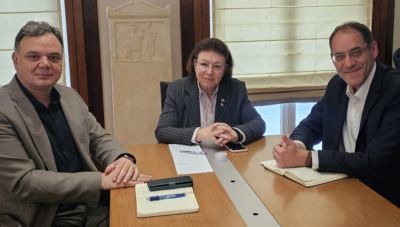 Ο Δημάρχος Ανωγείων συναντήθηκε με την Υπουργό Πολιτισμού  -Τα θέματα που τέθηκαν επί τάπητος