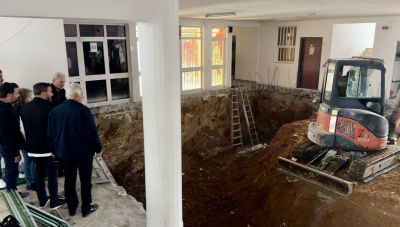 Αυτοψία στα έργα του Γυμνασίου Νέας Αλικαρνασσού από τον Αλέξη Καλοκαιρινό