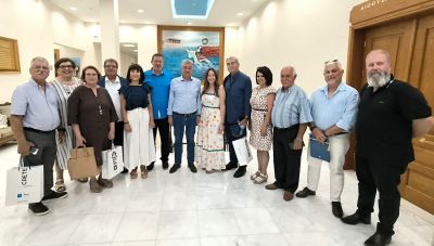 Επίσκεψη του Προεδρείου του Παγκοσμίου Συμβουλίου Κρητών και των Προέδρων των Ομοσπονδιών στον Περιφερειάρχη