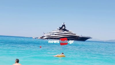 Το πλωτό παλάτι του δισεκατομμυριούχου Shahid Khan που κέντρισε τα βλέμματα σε παραλία της Κεφαλλονιάς (Φωτο)