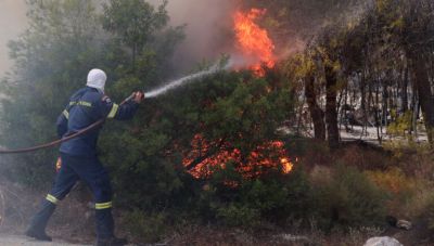 Πολύ υψηλός κίνδυνος πυρκαγιάς (κατηγορία κινδύνου 4)  για αύριο Τρίτη 12 Αυγούστου