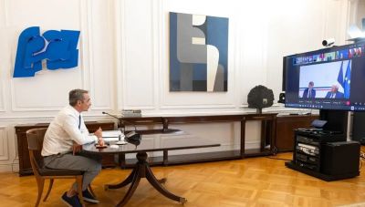 Μητσοτάκης στην τηλεδιάσκεψη για την Ουκρανία: Τα σύνορα δεν αλλάζουν δια της βίας