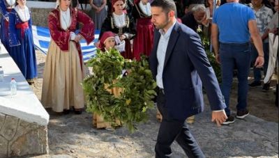 Ο Κ. Κεφαλογιάννης στην εκδήλωση τιμής και μνήμης για τους Εκτελεσθέντες Γέργερης και Νυβρίτου