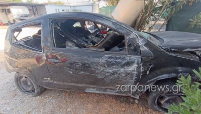 ΒΟΑΚ-Χανιά: Νεκρός νεαρός οδηγός μετά από εκτροπή του οχήματος του