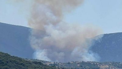 Φωτιά στο Κρανίδι Αργολίδας – Επιχειρούν και εναέριες δυνάμεις