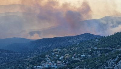Χίος: Μάχη με το χρόνο δίνουν και τα συνεργεία του ΔΕΔΔΗΕ για την ηλεκτροδότηση