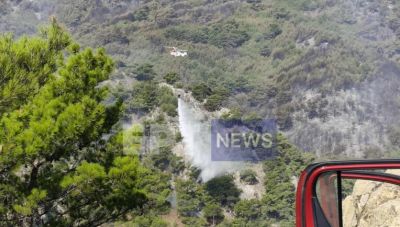 Χίος: Μικροεστίες αντιμετωπίζουν οι πυροσβεστικές δυνάμεις – Χωρίς ενεργό μέτωπο η φωτιά