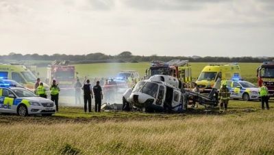 Βρετανία: Τρεις νεκροί σε συντριβή ελικοπτέρου κατά τη διάρκεια εκπαιδευτικής πτήσης στη Νήσο Ουάιτ