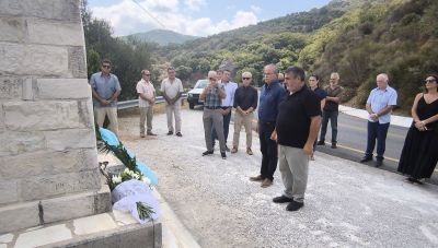 Εκδήλωση τιμής και μνήμης στον μνημείο εκτελεσθέντων, στον Κακόπετρο” του Δήμου Πλατανιά