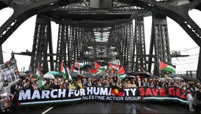 Σίδνεϊ: Χιλιάδες διαδηλωτές υπέρ της ειρήνης και διανομής βοήθειας στη Γάζα