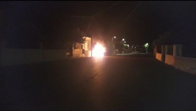 Χανιά: Αυτοκίνητο τυλίχτηκε στις φλόγες