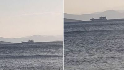 Αναστάτωση στην Εύβοια: Φέρι μποτ κόλλησε σε ξέρα