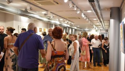 Εγκαινιάστηκε η έκθεση Αγιογραφίας & Ζωγραφικής «Χρώματα Πίστης & Έμπνευσης» στο Πολύκεντρο Βουκολιών