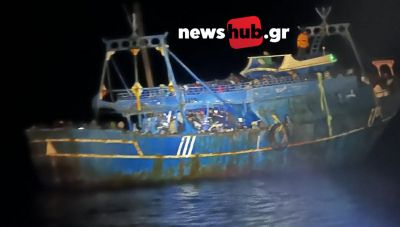 Συναγερμός στο Λιμενικό για σκάφος με πάνω από 500 μετανάστες στη νότια Κρήτη
