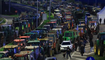 Νέος αποκλεισμός του τελωνείου των Ευζώνων από αγρότες