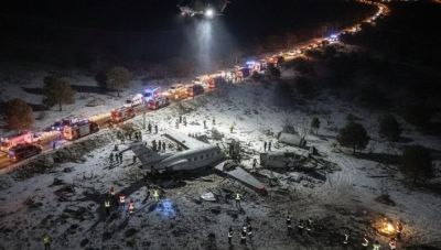 Τουρκία: Σε εξέλιξη η έρευνα για τη συντριβή του αεροσκάφους – Εντοπίστηκαν το μαύρο κουτί και η συσκευή καταγραφής ήχου