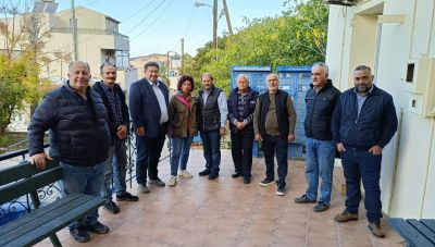 Τι είδε ο Καραμαλάκης στον Αγίο Σύλλα: Στο επίκεντρο τα προβλήματα της τοπικής κοινωνίας (Φωτο)