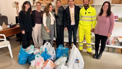 Δωρεά τροφίμων στο Κοινωνικό Παντοπωλείο του Δήμου Μαλεβιζίου