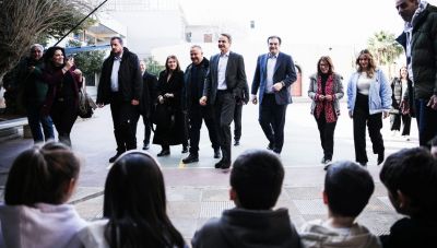 Μητσοτάκης από Νέα Φιλαδέλφεια - 350 εκατ. για υποδομές σε σχολεία μέχρι τον Σεπτέμβριο