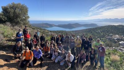 Κρήτη: Οι ορειβάτες επισκέφθηκαν Ελούντα, Πινές και «Τσιφλίκι» (Βίντεο)
