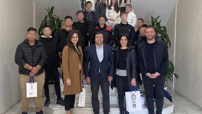 Εκπαιδευτική επίσκεψη του γυμνασίου Αγ. Βαρβάρας στην Περιφέρεια Κρήτης