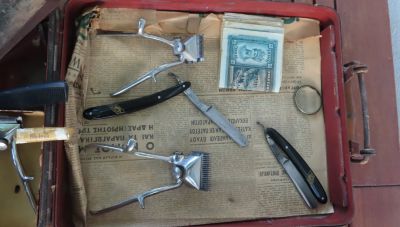 Πηγαίνοντας σε κουρείο του 1930