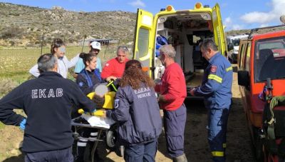 Λασίθι: Επιχείρηση για διάσωση 32χρονου σε ορεινή περιοχή της Σητείας (φωτο)