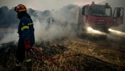 Συναγερμός στη Πυροσβεστική: Πυρκαγιά σε ορεινή περιοχή των Σφακίων