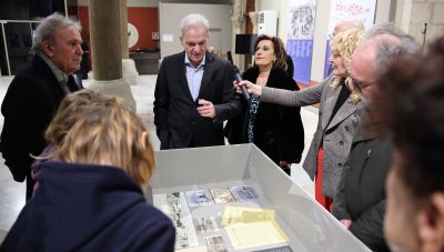 Ο Δήμαρχος Ηρακλείου στα εγκαίνια της έκθεσης «Πολιτική και Κοινωνία στην Κρητική Πολιτεία 1898-1913»