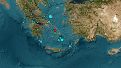 Ισχυρή δόνηση μεταξύ Σαντορίνης και Ανάφης έγινε αισθητή και στην Κρήτη