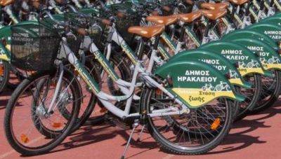 Εξήντα έξι κοινόχρηστα ηλεκτρικά ποδήλατα από τον Δήμο Ηρακλείου σύντομα στους δρόμους της πόλης