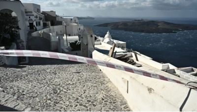 Σαντορίνη: Βίντεο με απανωτές δονήσεις-Η απόκοσμη βοή πριν τον σεισμό