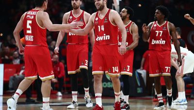 Η βαθμολογία της Euroleague: Μόνος πρώτος στην κορυφή ο Ολυμπιακός