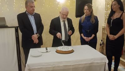 Με  πολλές ευχές η κοπή της πίτας των καρδιολόγων και στήριξη από τον Περιφερειάρχη