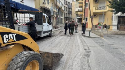 Ηράκλειο: Μεταφέρεται στο κέντρο της πόλης η «μάχη κατά της λακκούβας» - Ξεκίνησαν τα έργα ασφαλτόστρωσης (φωτο)