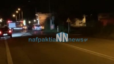 Ναύπακτος: Μεθυσμένος οδηγός IX παρέσυρε κάδους και κολώνες φωτισμού (Βίντεο)