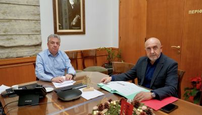 Τι συζήτησε ο Περιφερειάρχης Κρήτης με τον Δήμαρχο Σφακίων