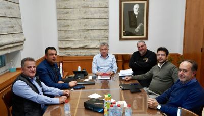 Συνάντηση Περιφερειάρχη Κρήτης με το Διοικητικό Συμβούλιο του Εμπορικού Συλλόγου Ηρακλείου