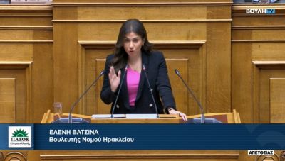 Ελ. Βατσινά για την ενδοοικογενειακή βία: Ντροπή είναι η βία και όχι το θύμα της