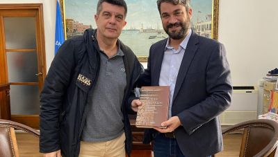 Στον Δήμαρχο Χανίων ο Αρχιπύραρχος του Πυροσβεστικού Σώματος