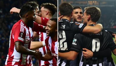 Europa League: Μία αγωνιστική πριν το τέλος της League Phase-12ος ο Ολυμπιακός 17ος ο ΠΑΟΚ