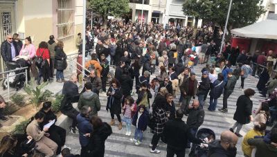 Δημήτρης Φλυτζανης για τη συγκέντρωση για τα Τέμπη: «O ξεσηκωμός που επικράτησε σήμερα, έχει πολλά χρόνια να συμβεί»