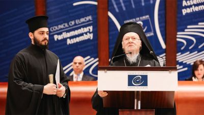 Το μήνυμα Βαρθολομαίου στην Ευρώπη: «Να χτίσουμε γέφυρες σε έναν διχασμένο κόσμο»
