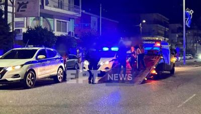 Καστοριά: Αυτοκίνητο συγκρούστηκε με μηχανάκι delivery – Στο νοσοκομείο ο μοτοσυκλετιστής